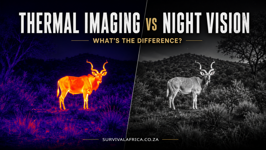 Survival Africa Thermal vs Night Vision